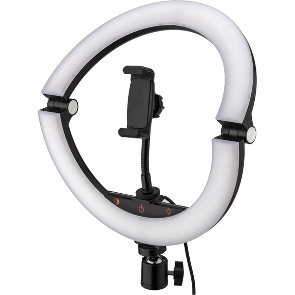 Raya Bendie-Brite Folding USB Bi-Color LED Ring Light 10” Foldable Dimmer Light - Picture 3 of 6